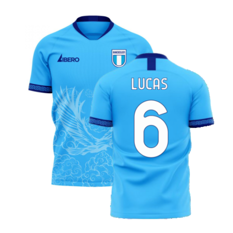 Lazio 2024-2025 Home Concept Football Kit (Libero) (LUCAS 6)