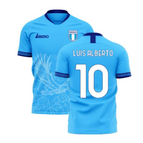 Lazio 2024-2025 Home Concept Football Kit (Libero) (LUIS ALBERTO 10)