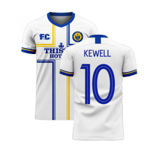 Leeds 2020-2021 Home Concept Football Kit (Fans Culture) (KEWELL 10)