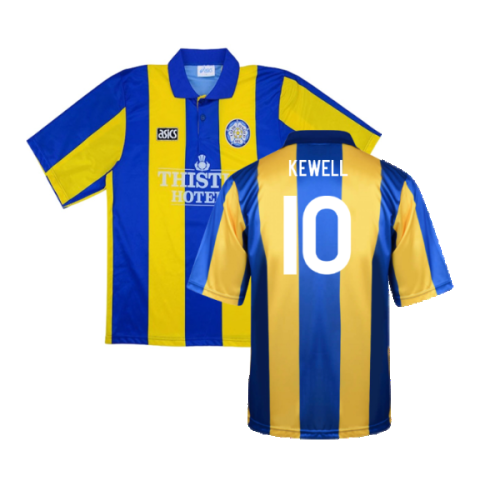 Leeds United 1993-1994 Away Shirt (XL) (Very Good) (KEWELL 10)