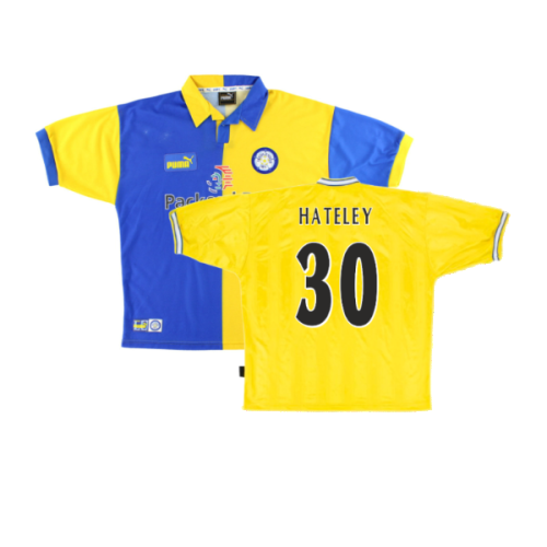 Leeds United 1997-99 Away Shirt (L) (Very Good) (Hateley 30)