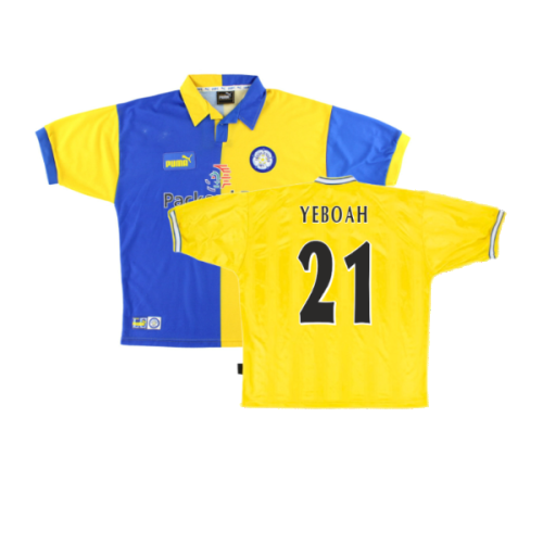 Leeds United 1997-99 Away Shirt (L) (Very Good) (Yeboah 21)