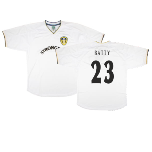 Leeds United 2001 Retro Football Shirt (Batty 23)