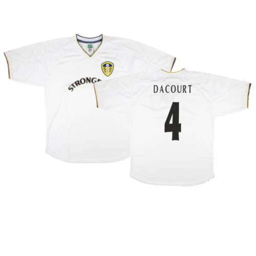 Leeds United 2001 Retro Football Shirt (Dacourt 4)