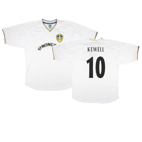 Leeds United 2001 Retro Football Shirt (Kewell 10)