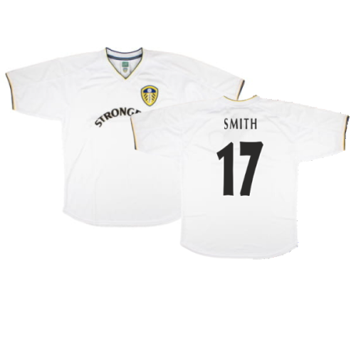 Leeds United 2001 Retro Football Shirt (Smith 17)