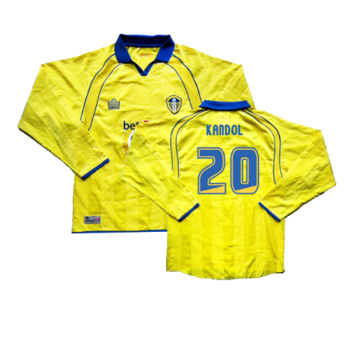 Leeds United 2006-07 Away Long Sleeved Shirt ((Very Good) L) (Kandol 20)