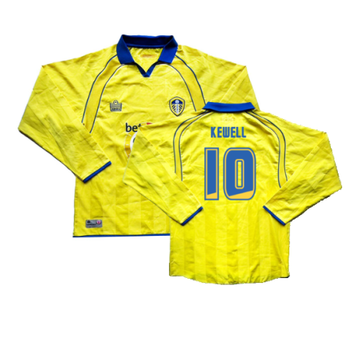 Leeds United 2006-07 Away Long Sleeved Shirt ((Very Good) L) (Kewell 10)