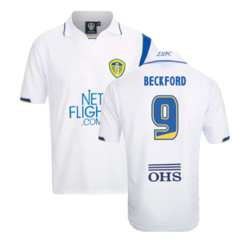 Leeds United 2009 Home Retro Jersey (Beckford 9)