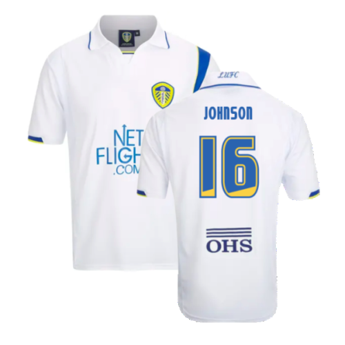 Leeds United 2009 Home Retro Jersey (Johnson 16)