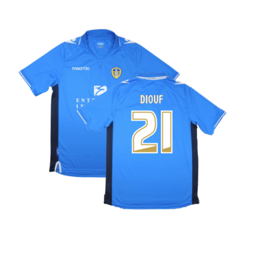 Leeds United 2012-13 Away Shirt ((Mint) XL) (Diouf 21)