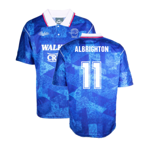 Leicester City 1990 Bukta Retro Shirt (ALBRIGHTON 11)