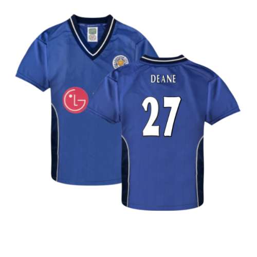 Leicester City 2002 Home Retro Shirt (Deane 27)