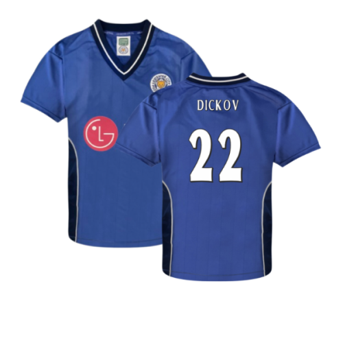 Leicester City 2002 Home Retro Shirt (Dickov 22)