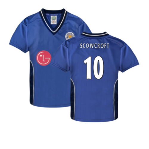 Leicester City 2002 Home Retro Shirt (Scowcroft 10)