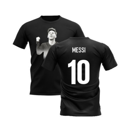 Lionel Messi Legend T-Shirt (Black) (Messi 10)