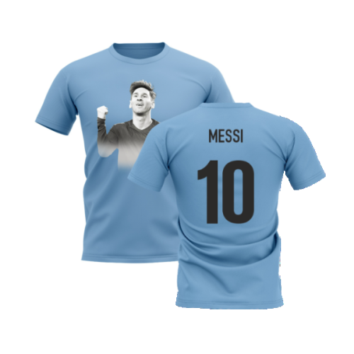 Lionel Messi Legend T-Shirt (Sky) (Messi 10)