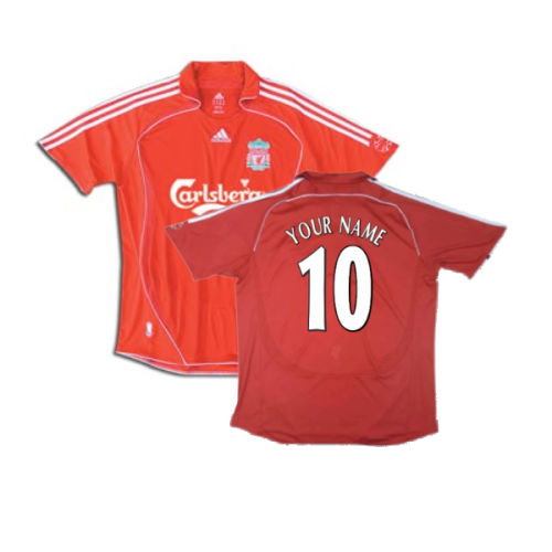 Liverpool 2006-2008 Home Shirt (XL) (Very Good) (Your Name)
