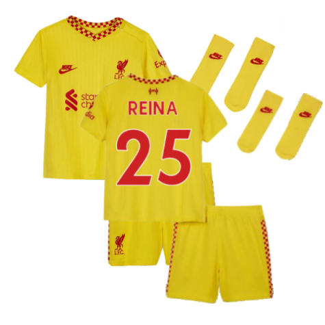 Liverpool 2021-2022 3rd Baby Kit (Reina 25)