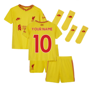 Liverpool 2021-2022 3rd Baby Kit (Your Name)