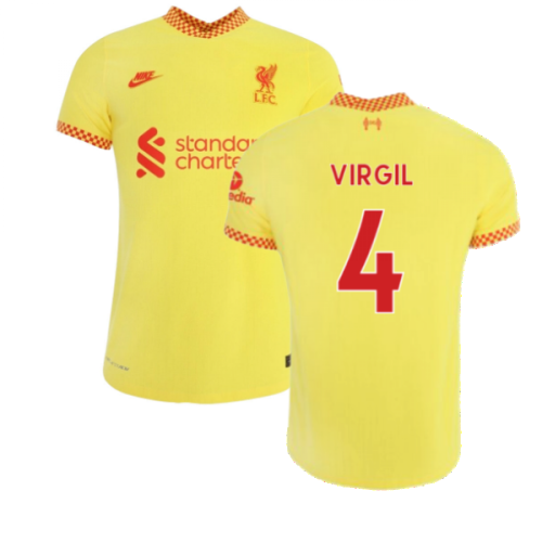 Liverpool 2021-2022 3rd Shirt (VIRGIL 4)