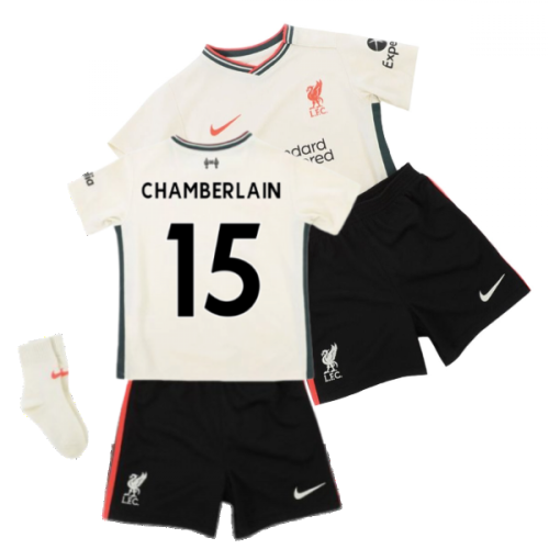 Liverpool 2021-2022 Away Baby Kit (CHAMBERLAIN 15)