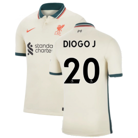 Liverpool 2021-2022 Away Shirt (DIOGO J. 20)