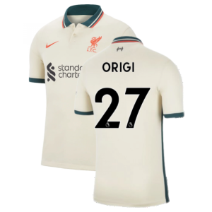 Liverpool 2021-2022 Away Shirt (Kids) (ORIGI 27)