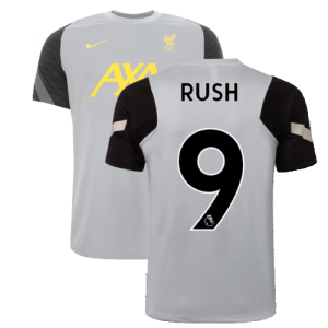 Liverpool 2021-2022 CL Training Shirt (Wolf Grey) (RUSH 9)