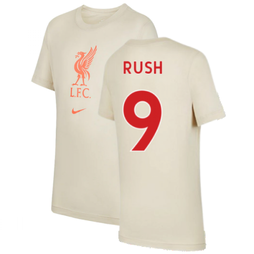 Liverpool 2021-2022 Evergreen Crest Tee (Fossil) - Kids (RUSH 9)