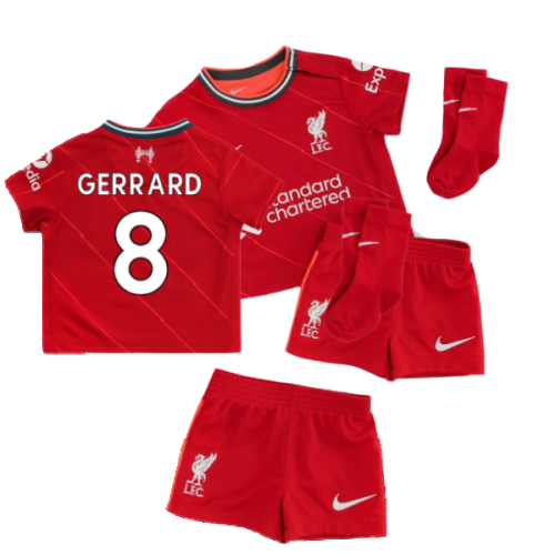 Liverpool 2021-2022 Home Baby Kit (GERRARD 8)