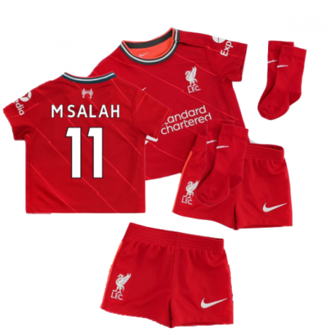 Liverpool 2021-2022 Home Baby Kit (M.SALAH 11)