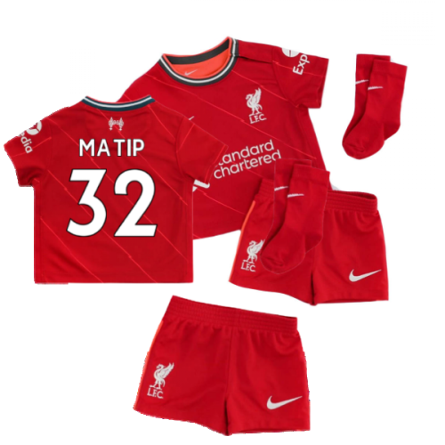 Liverpool 2021-2022 Home Baby Kit (MATIP 32)