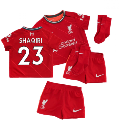 Liverpool 2021-2022 Home Baby Kit (SHAQIRI 23)