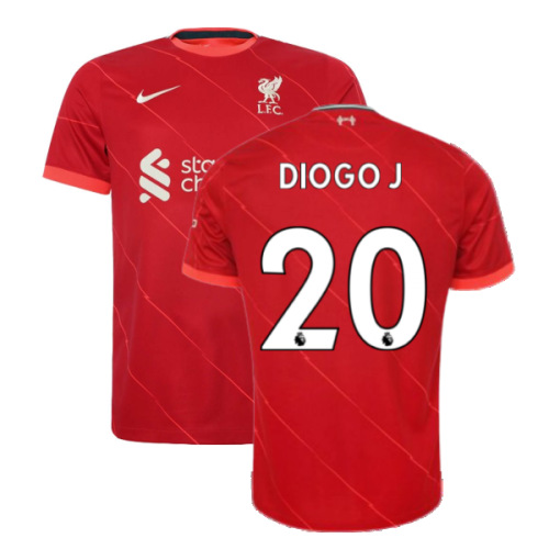 Liverpool 2021-2022 Home Shirt (DIOGO J. 20)