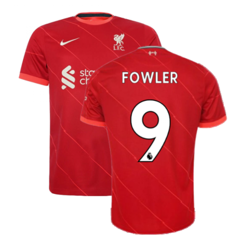 Liverpool 2021-2022 Home Shirt (FOWLER 9)