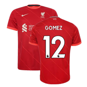 Liverpool 2021-2022 Home Shirt (GOMEZ 12)