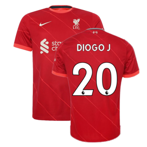 Liverpool 2021-2022 Home Shirt (Kids) (DIOGO J. 20)