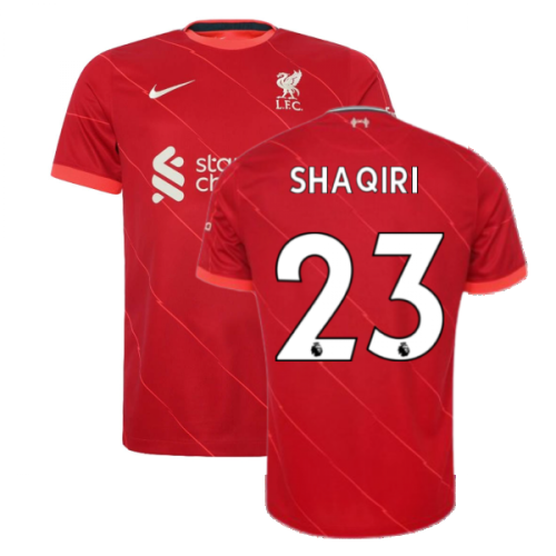 Liverpool 2021-2022 Home Shirt (Kids) (SHAQIRI 23)