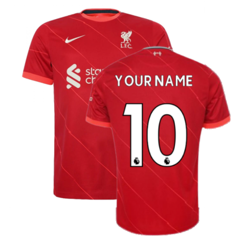 Liverpool 2021-2022 Home Shirt (Kids) (Your Name)