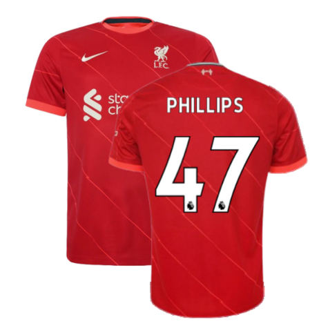 Liverpool 2021-2022 Home Shirt (PHILLIPS 47)