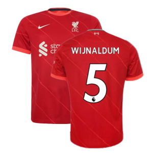 Liverpool 2021-2022 Home Shirt (WIJNALDUM 5)