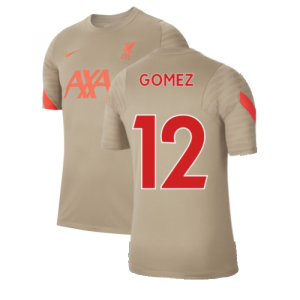 Liverpool 2021-2022 Training Shirt (Mystic Stone) (GOMEZ 12)