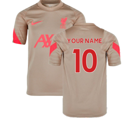 Liverpool 2021-2022 Training Shirt (Mystic Stone) - Kids (Your Name)