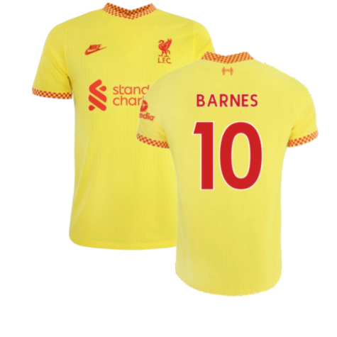 Liverpool 2021-2022 Vapor 3rd Shirt (BARNES 10)