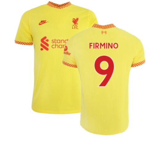 Liverpool 2021-2022 Vapor 3rd Shirt (FIRMINO 9)