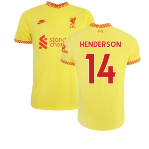 Liverpool 2021-2022 Vapor 3rd Shirt (HENDERSON 14) Liverpool 2021-2022 Vapor 3rd Shirt (HENDERSON 14)