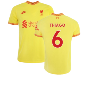 Liverpool 2021-2022 Vapor 3rd Shirt (THIAGO 6)