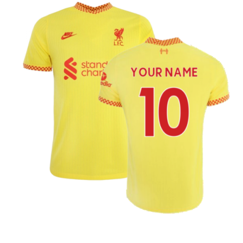 Liverpool 2021-2022 Vapor 3rd Shirt (Your Name)