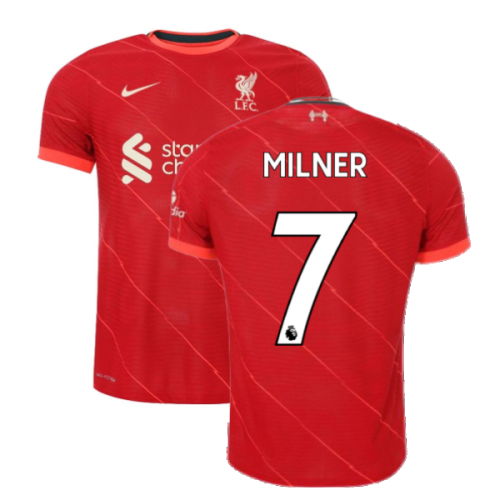 Liverpool 2021-2022 Vapor Home Shirt (Kids) (MILNER 7)